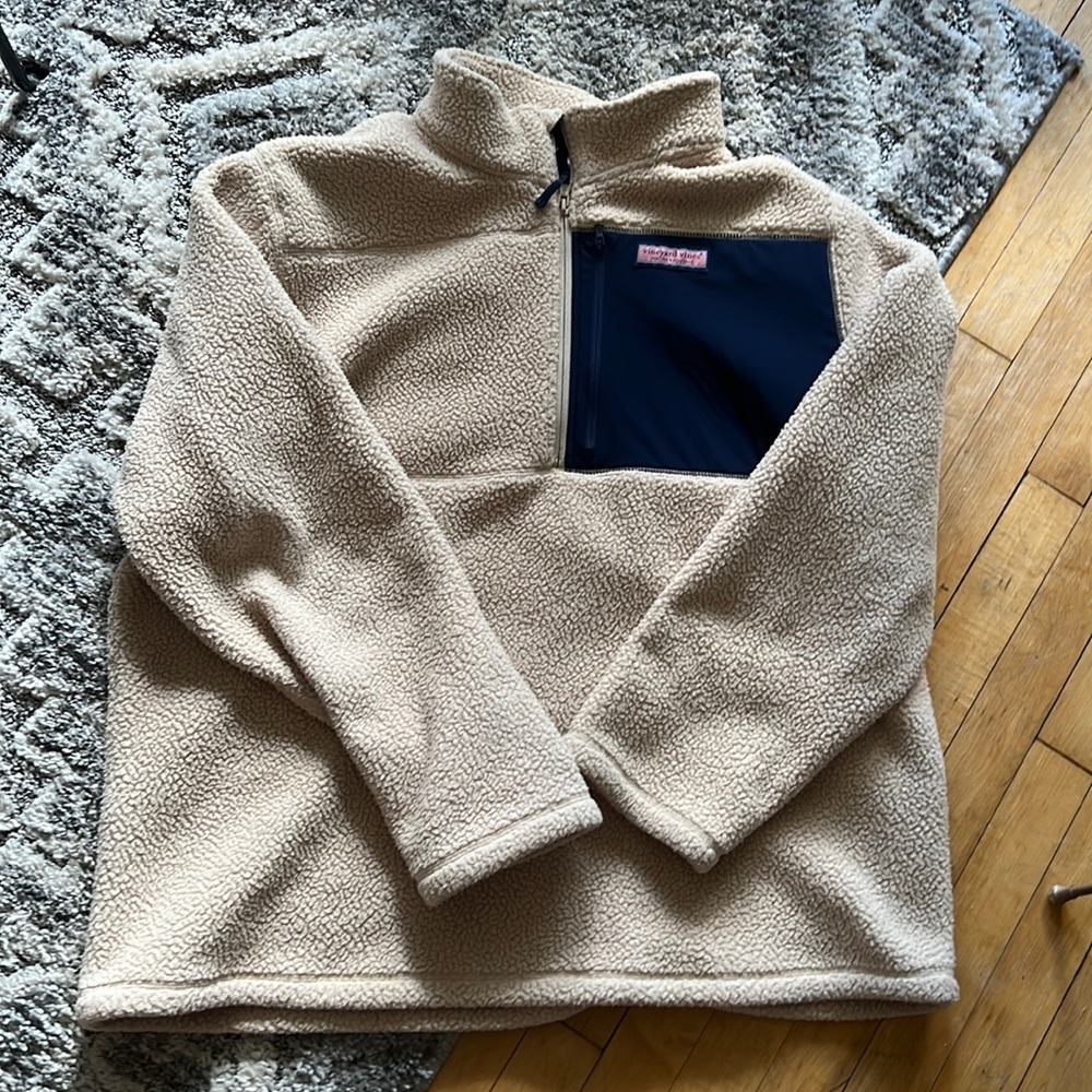 Vineyard Vines Sherpa 1/4 Zip